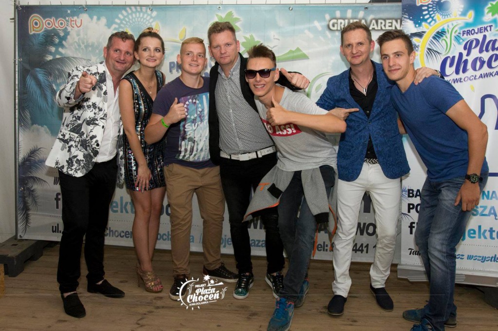 Koncert zespołu MIG na plaży w Choceniu II
