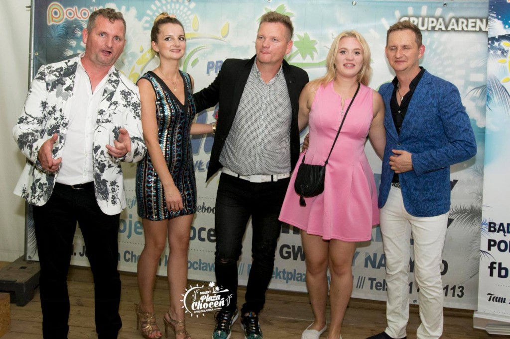 Koncert zespołu MIG na plaży w Choceniu II