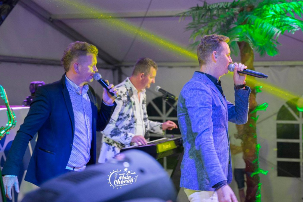 Koncert zespołu MIG na plaży w Choceniu II