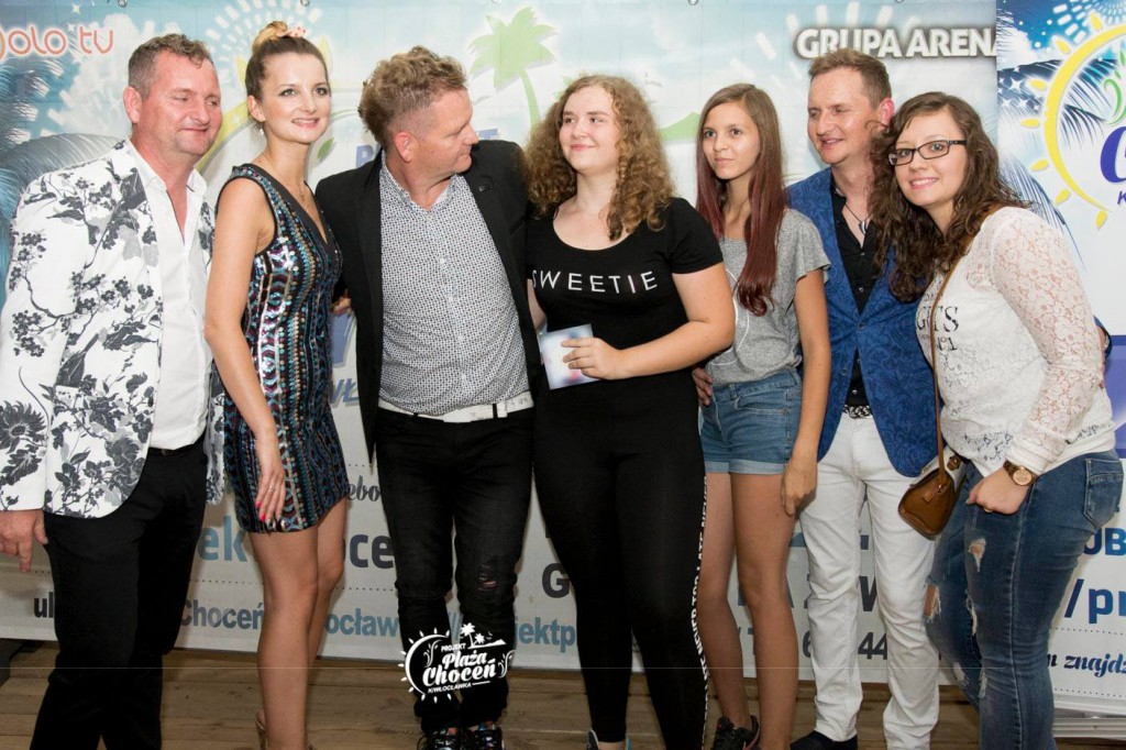 Koncert zespołu MIG na plaży w Choceniu II
