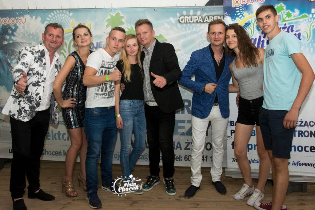 Koncert zespołu MIG na plaży w Choceniu II