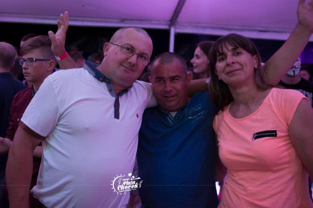 Koncert zespołu MIG na plaży w Choceniu II