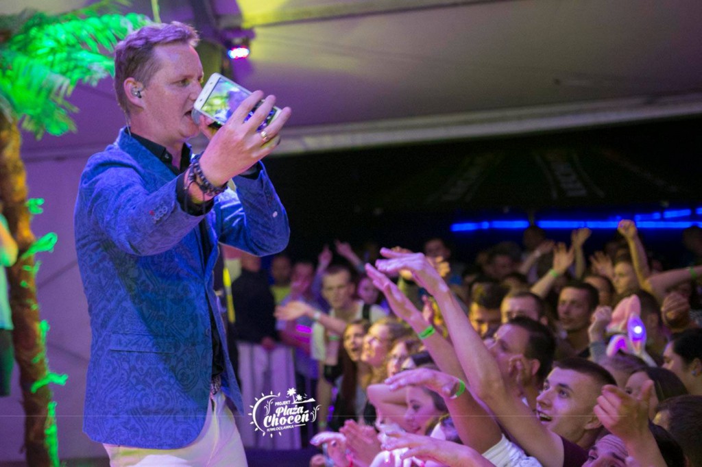 Koncert zespołu MIG na plaży w Choceniu II