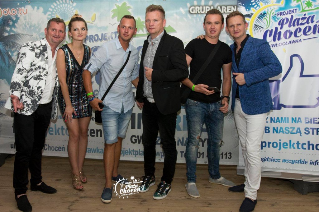 Koncert zespołu MIG na plaży w Choceniu II