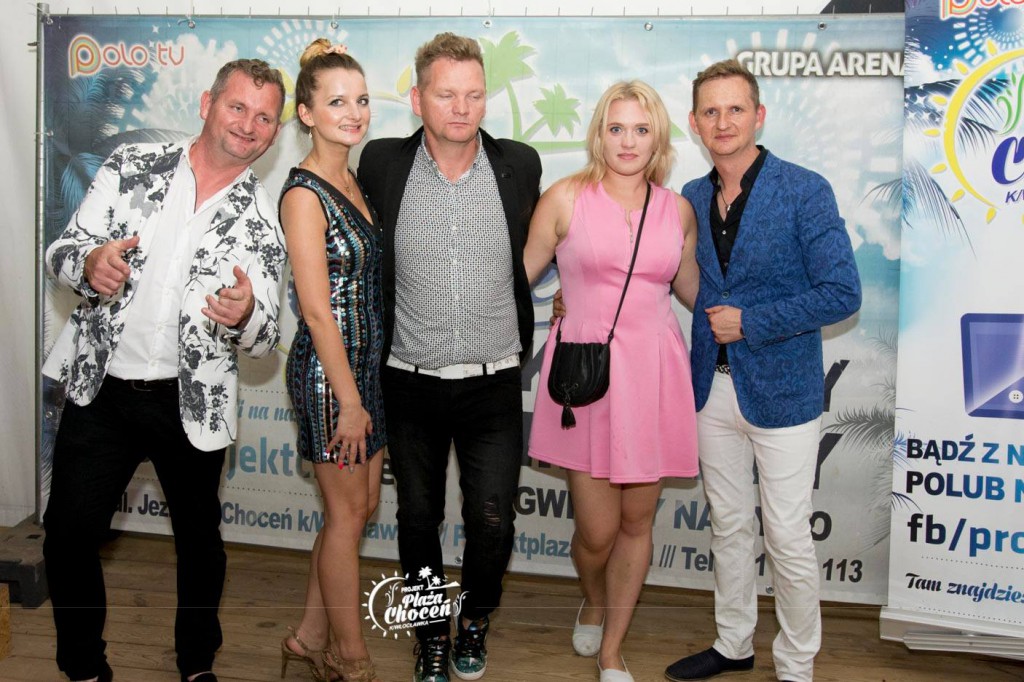 Koncert zespołu MIG na plaży w Choceniu II