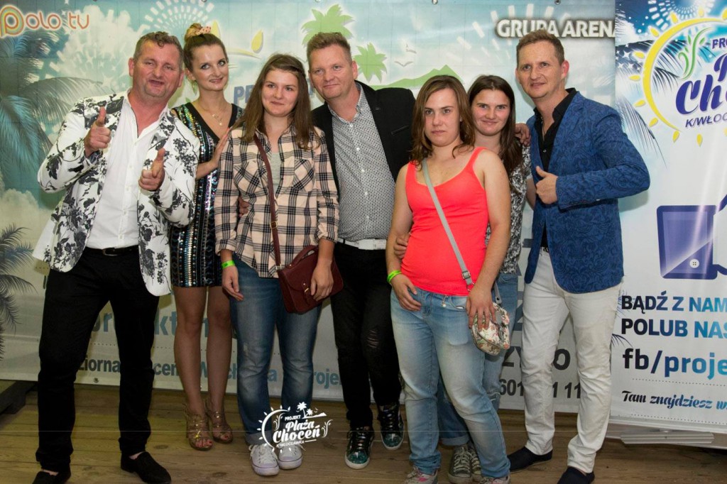 Koncert zespołu MIG na plaży w Choceniu II
