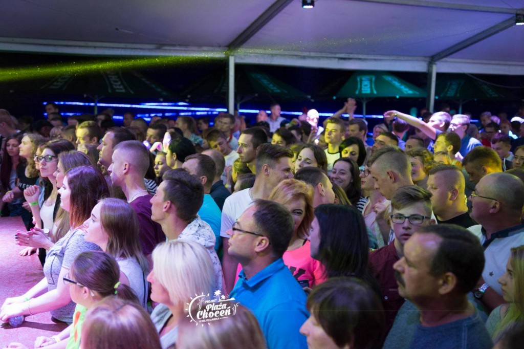 Koncert zespołu MIG na plaży w Choceniu II