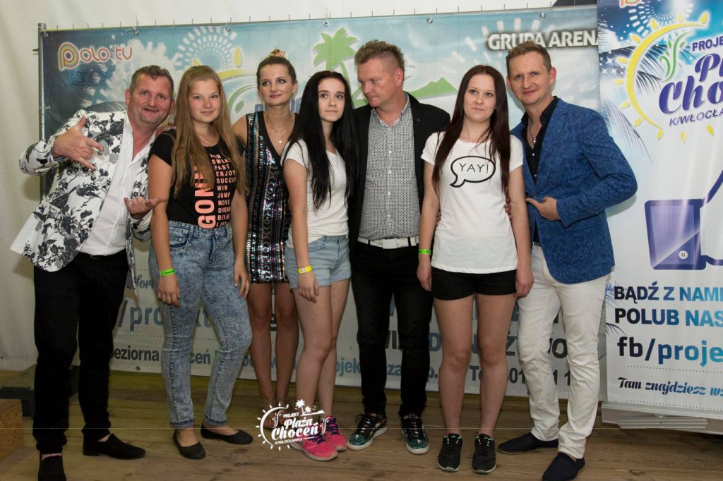 Koncert zespołu MIG na plaży w Choceniu II