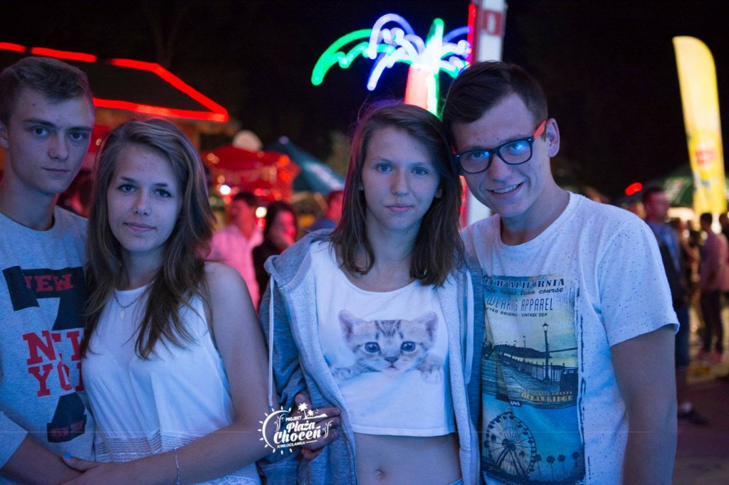 Koncert zespołu MIG na plaży w Choceniu II