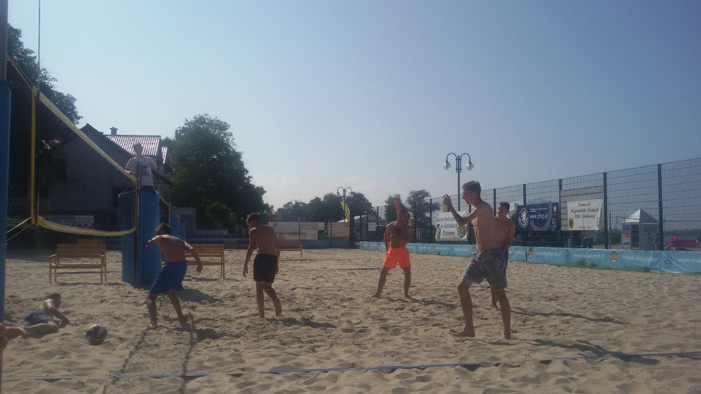 Piłkarze Lidera na obozie nad morzem