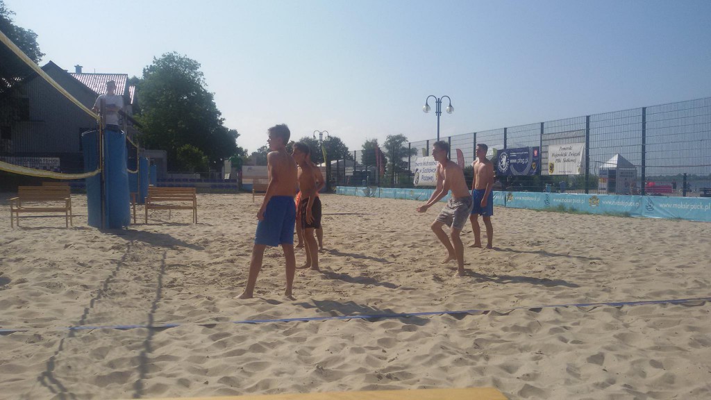 Piłkarze Lidera na obozie nad morzem