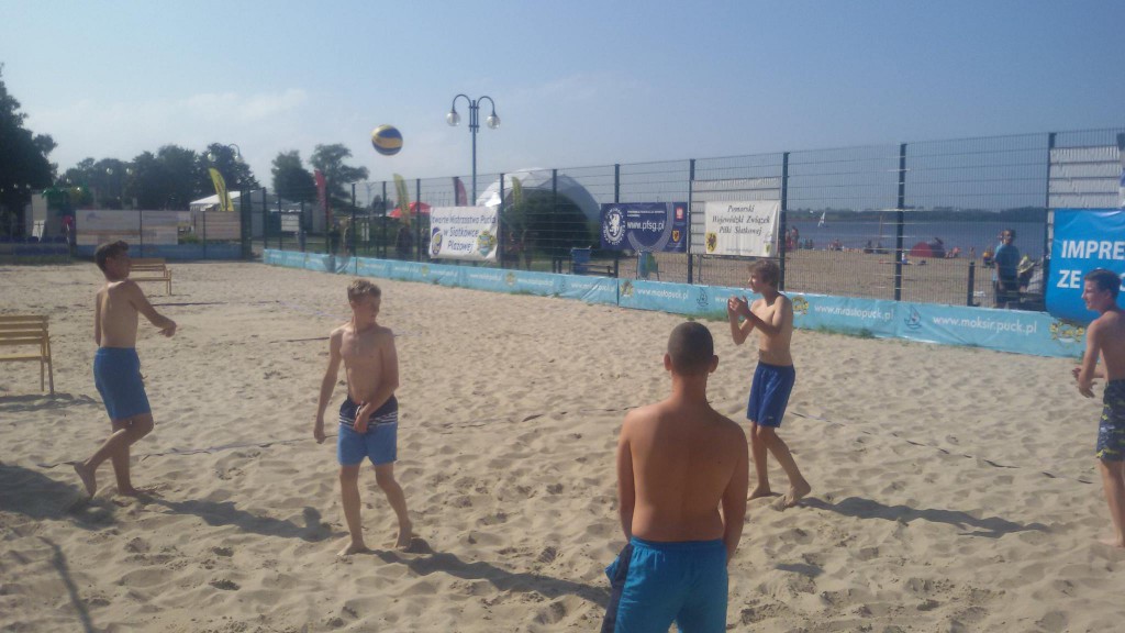 Piłkarze Lidera na obozie nad morzem