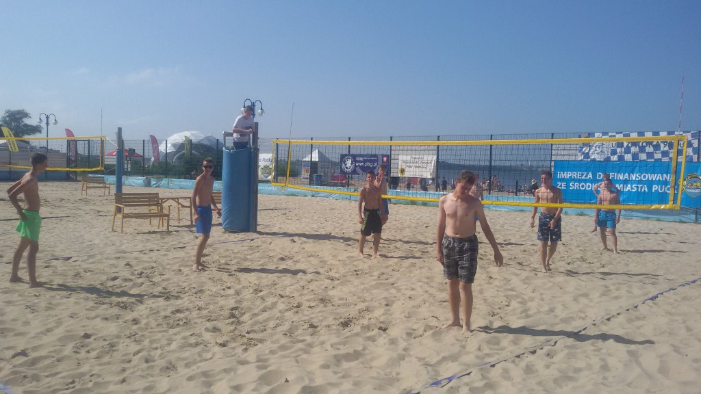 Piłkarze Lidera na obozie nad morzem