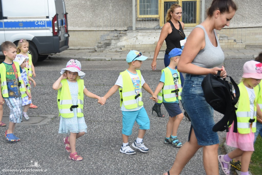Przedszkolaki odwiedziły policję
