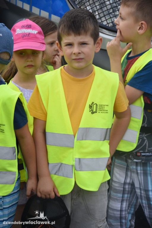 Przedszkolaki odwiedziły policję