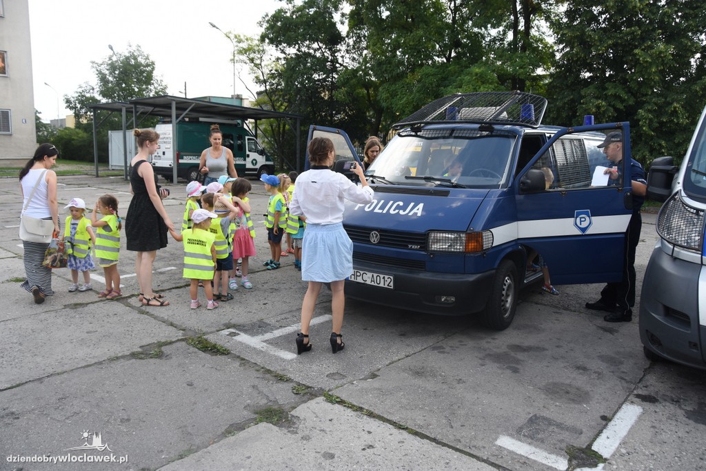 Przedszkolaki odwiedziły policję