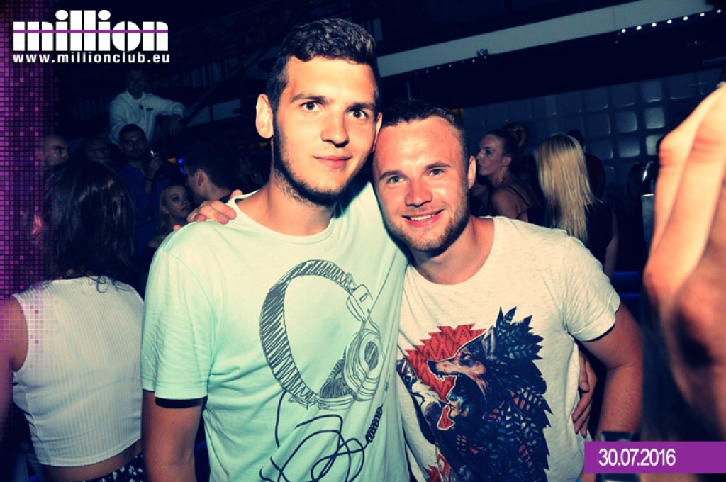 Sobota 30.07 Million Club
