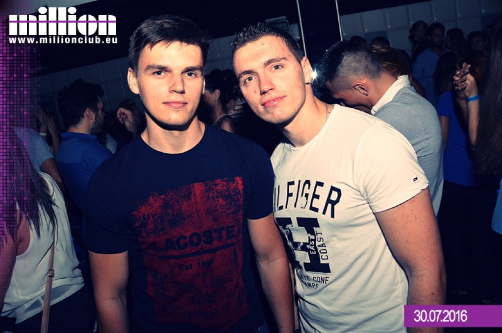 Sobota 30.07 Million Club