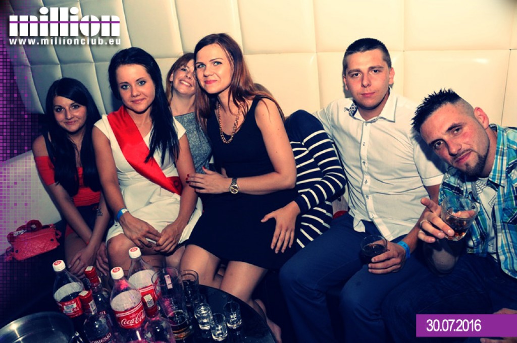 Sobota 30.07 Million Club