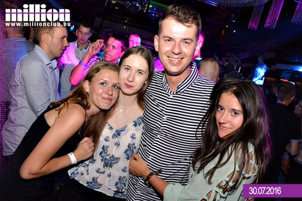 Sobota 30.07 Million Club