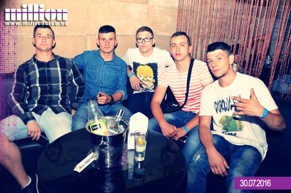 Sobota 30.07 Million Club
