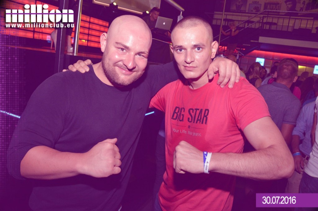 Sobota 30.07 Million Club