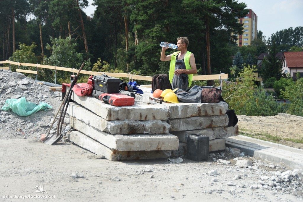 Prace remontowe na wiadukcie