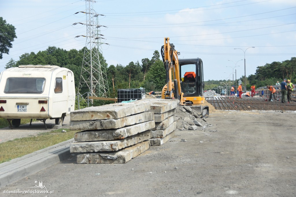 Prace remontowe na wiadukcie