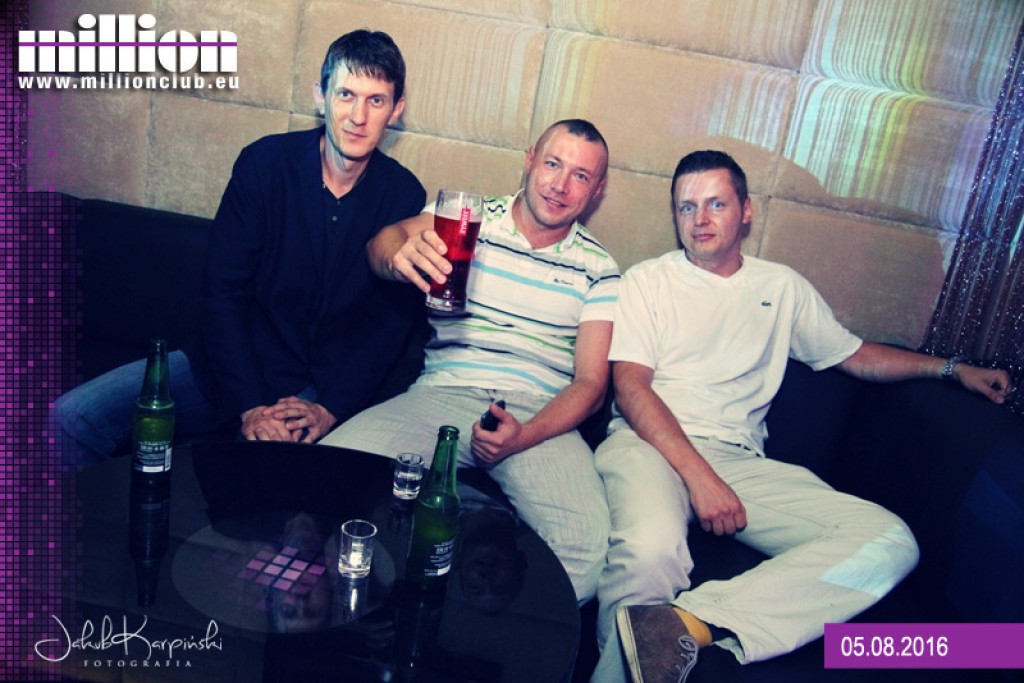 Piątek 05.08 Million Club