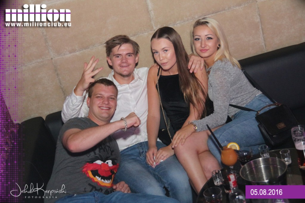 Piątek 05.08 Million Club
