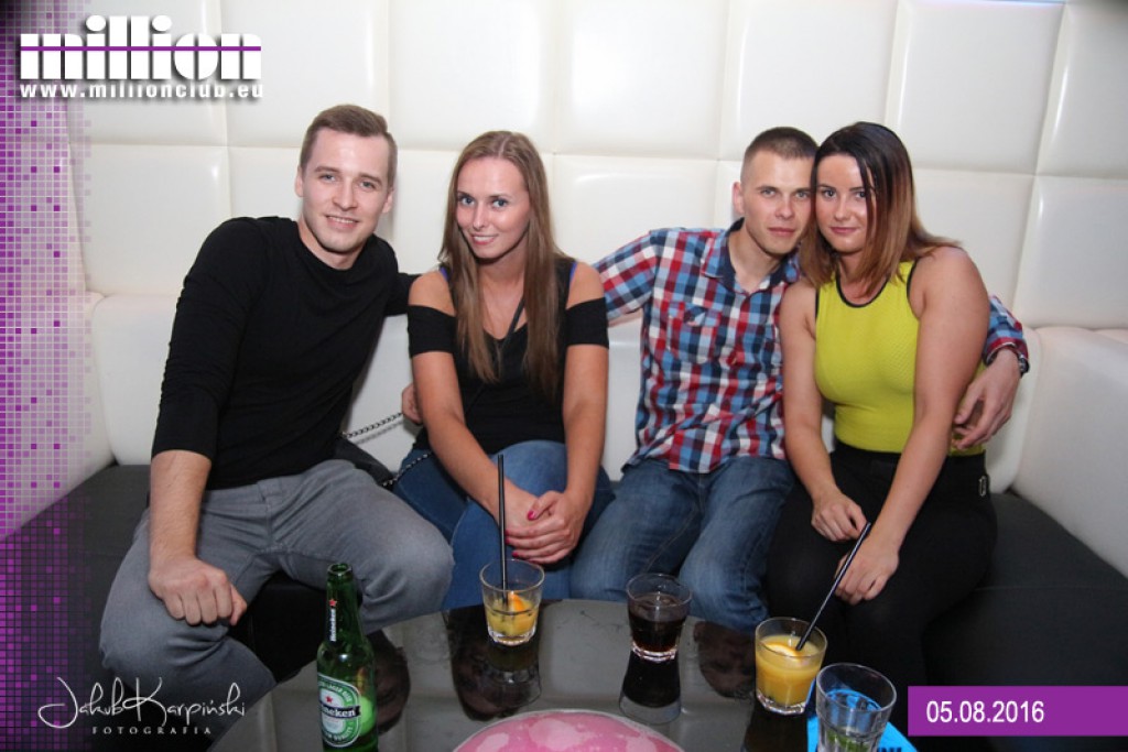Piątek 05.08 Million Club