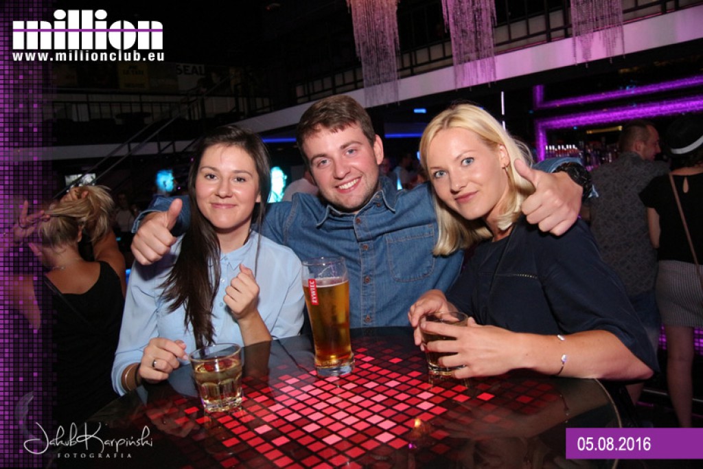 Piątek 05.08 Million Club
