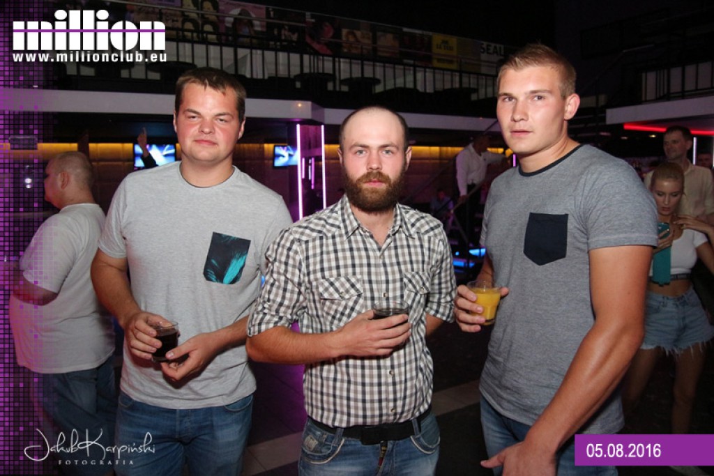 Piątek 05.08 Million Club
