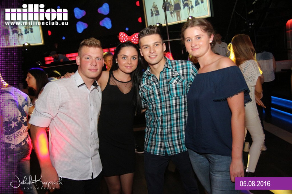 Piątek 05.08 Million Club