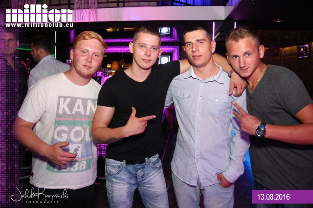Sobota 13.08 Million Club