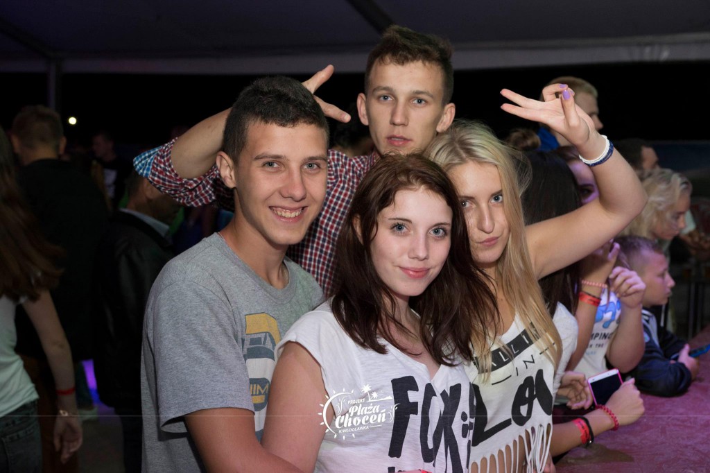 Pudzian Band na plaży w Choceniu