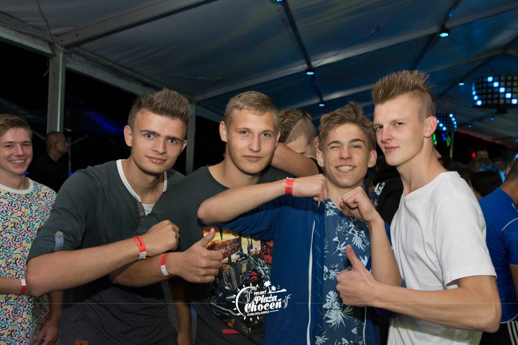 Pudzian Band na plaży w Choceniu