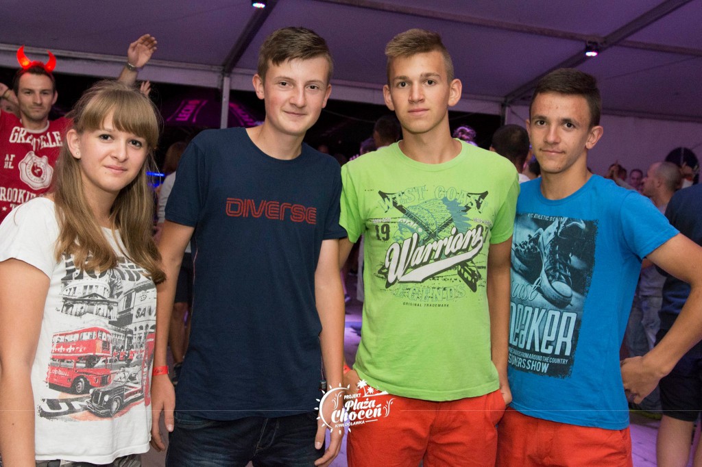 Pudzian Band na plaży w Choceniu