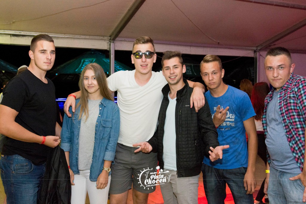 Pudzian Band na plaży w Choceniu