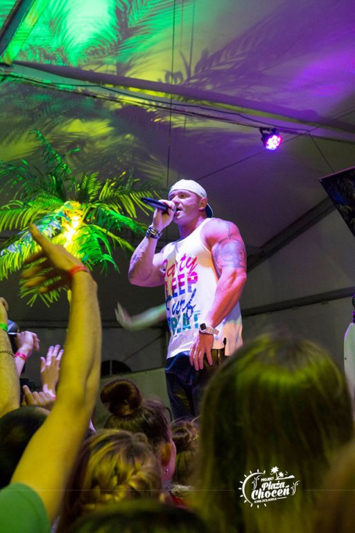 Pudzian Band na plaży w Choceniu