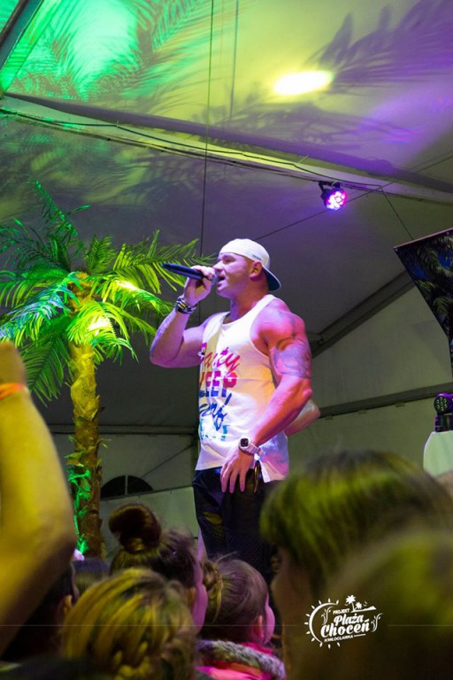 Pudzian Band na plaży w Choceniu