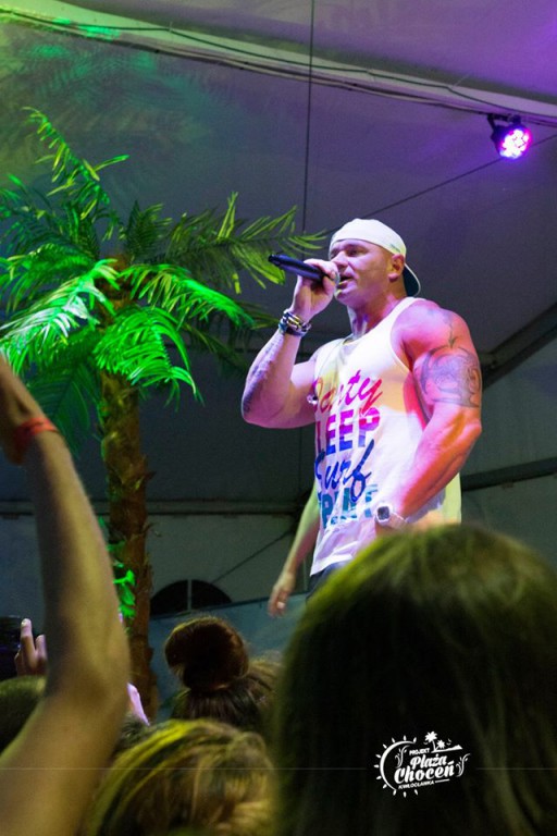 Pudzian Band na plaży w Choceniu