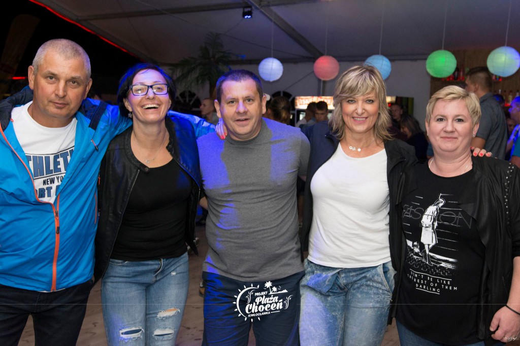 Pudzian Band na plaży w Choceniu