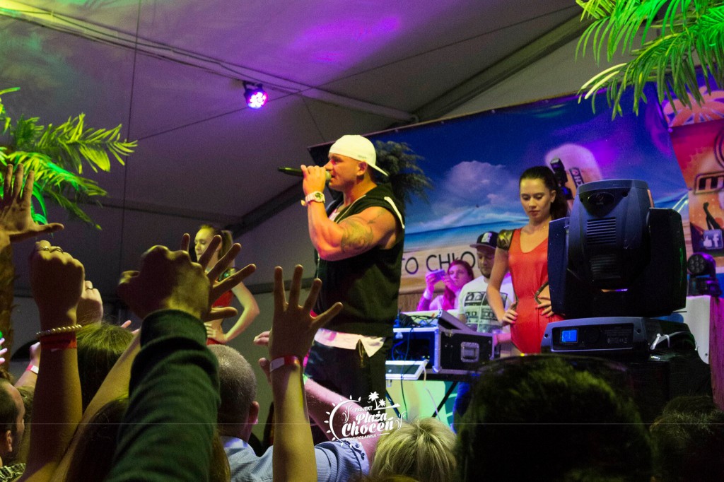 Pudzian Band na plaży w Choceniu