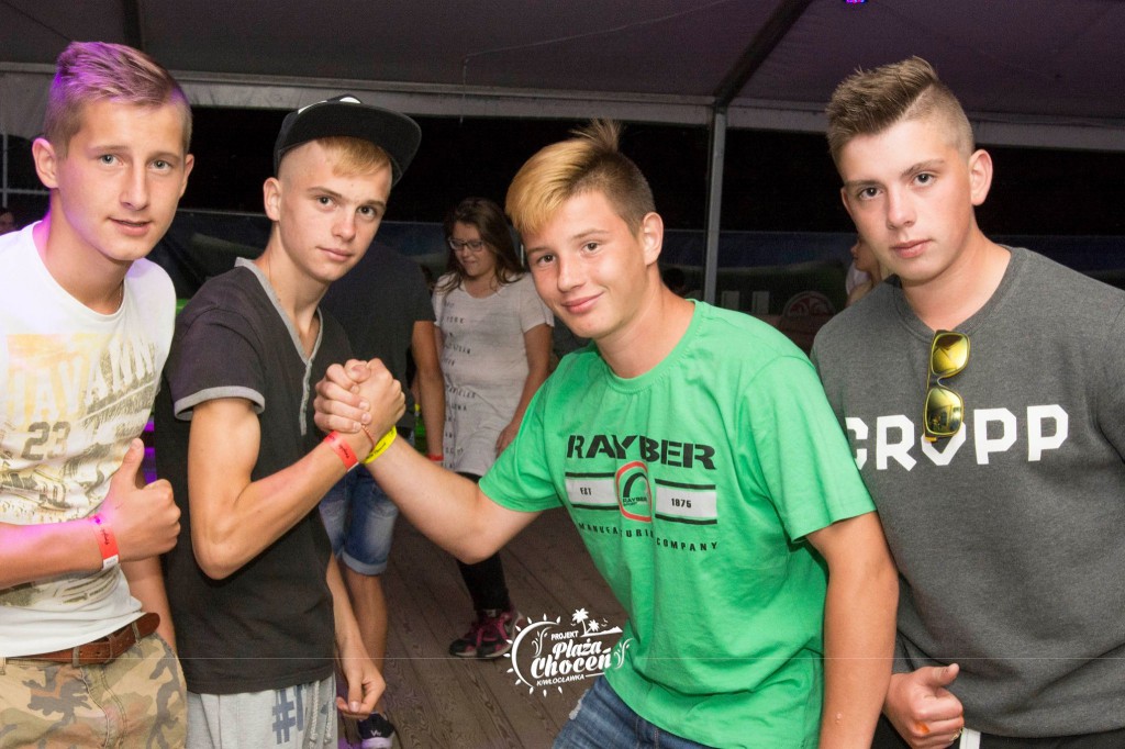 Pudzian Band na plaży w Choceniu
