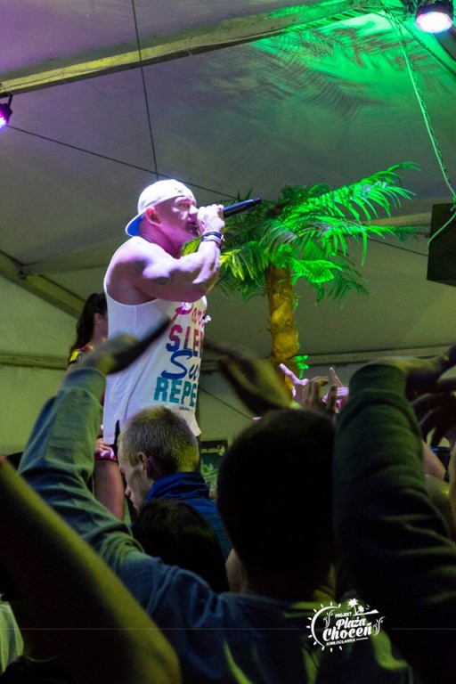 Pudzian Band na plaży w Choceniu