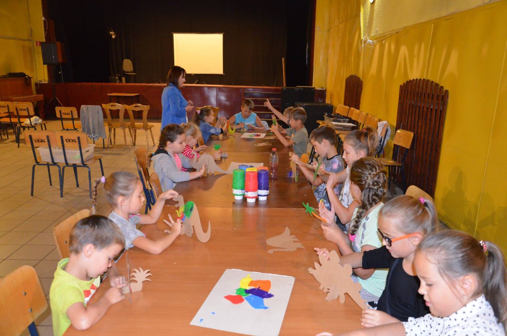Wakacyjny dom kultury w Brześciu