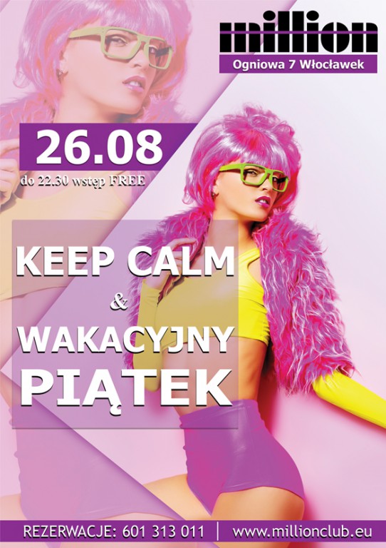 Piątek 19.08 Million Club