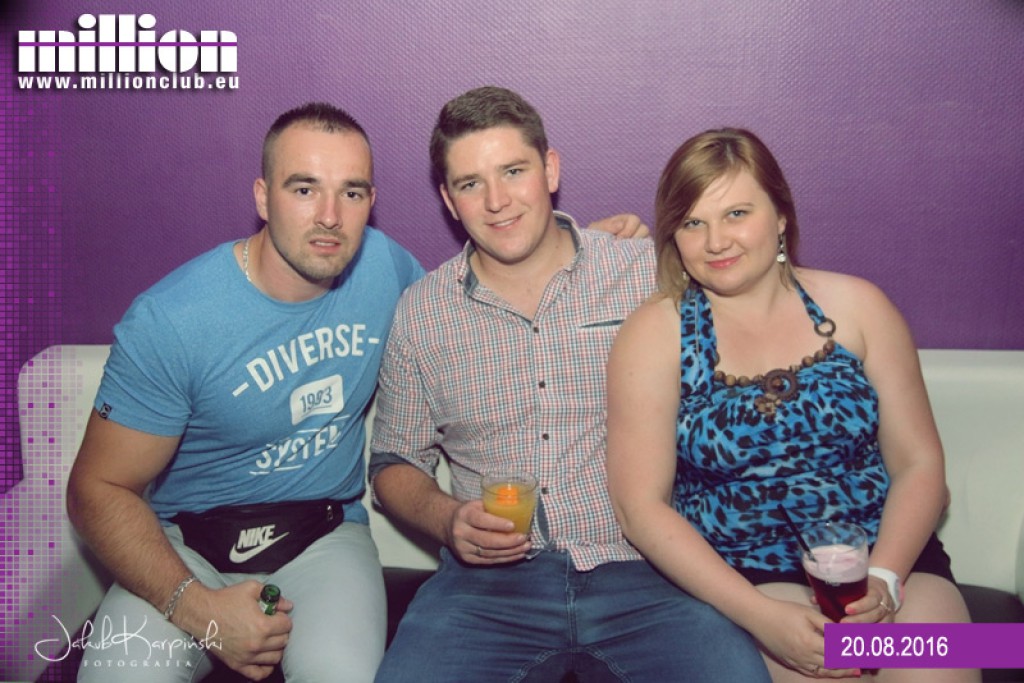 Sobota 20.08 Millon Club