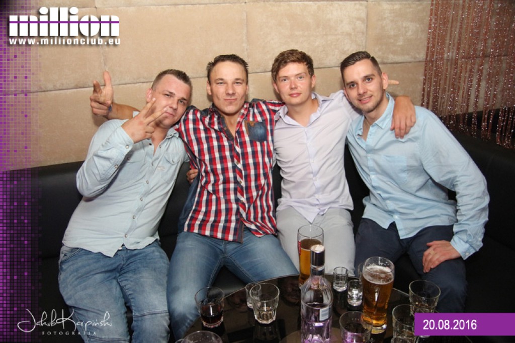 Sobota 20.08 Millon Club